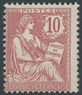 FRANKREICH 102 **, 1902, 10 C. Rosa, Postfrisch, Pracht, Yvert EUR 225.- - Altri & Non Classificati