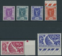 FRANKREICH 328-33 **, 1936, Weltausstellung, Postfrischer Prachtsatz, Mi. 70.- - Autres & Non Classés