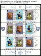 INSEL MAN KB O, 1976-90, Europa, Alle 15 Kleinbogensätze Komplett Mit Ersttagsstempeln, Pracht, Mi. 316.- - Isola Di Man