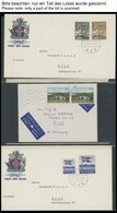 SAMMLUNGEN, LOTS 1957-72, 64 Verschiedene FDC`s, Prachterhaltung - Colecciones & Series