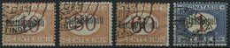 POST IM AUSLAND P 1-4 O, Italienische Post In Der Levante: 1922, 10 C. - 1 L. Constantinopel, 4 Prachtwerte, Mi. 140.- - Other & Unclassified