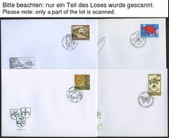 SAMMLUNGEN, LOTS 1994-99, Partie Verschiedener Kompletter Ausgaben Auf FDC, Pracht, Mi. Ca. 200.- - Collections