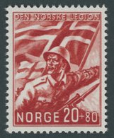 NORWEGEN 236 **, 1941, 20 Ø Norske Legion, Postfrisch, Pracht, Mi. 80.- - Sonstige & Ohne Zuordnung