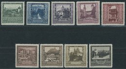 ÖSTERREICH 1918-1938 433-41 **, 1923, Landeshauptstädte, Postfrischer Prachtsatz, Mi. 135.- - Andere & Zonder Classificatie