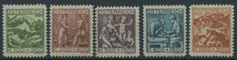 ÖSTERREICH 1918-1938 442-46 **, 1924, Jugend Und TBC-Fürsorge, Postfrischer Prachtsatz, Mi. 90.- - Otros & Sin Clasificación