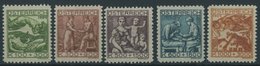 ÖSTERREICH 1918-1938 442-46 **, 1924, Jugend Und TBC-Fürsorge, Postfrischer Prachtsatz, Mi. 90.- - Autres & Non Classés