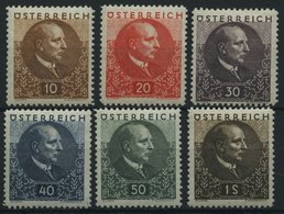 ÖSTERREICH 512-17 *, 1930, Lungenheilstädten, Falzrest, Prachtsatz - Autres & Non Classés
