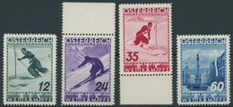 ÖSTERREICH 1918-1938 623-26 **, 1936, FIS II-Wettkämpfe, Postfrischer Prachtsatz, Mi. 180.- - Altri & Non Classificati