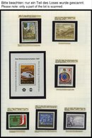 SAMMLUNGEN **, Bis Auf 2 Kleine Werte Komplette Postfrische Sammlung Österreich Von 1964-98 In 2 KA-BE Alben, Dabei Viel - Verzamelingen