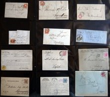 LOTS 1858-1908, Kleine Partie Von 26 Belegen, Feinst/Pracht, Besichtigen! - Sonstige & Ohne Zuordnung