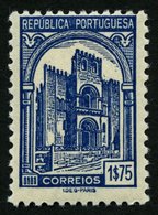 PORTUGAL 589 *, 1935, 1.75 E. Kathedrale, Falzrest, Pracht - Otros & Sin Clasificación