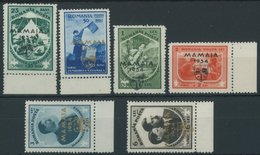 RUMÄNIEN 468-73 **, 1934, Pfadfinder-Lager Mamaia, Postfrischer Prachtsatz, Mi. 110.- - Otros & Sin Clasificación