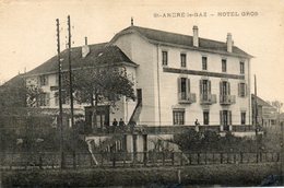 CPA - SAINT-ANDRE-le-GAZ (38) - Aspect De L'Hôtel Gros Dans Les Années 20 - Saint-André-le-Gaz