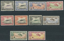 SPANIEN 312-21 *, 1926, Überseeflüge, Falzrest, Prachtsatz - Other & Unclassified