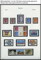 SPANIEN **, Postfrische Sammlung Spanien Von 1991-2002 Im KA-BE Album, Bis 1999 Komplett, Mit Vielen Kleinbogen, Prachte - Andere & Zonder Classificatie