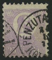 UNGARN 6a O, 1871, 25 K. Violett, üblich Gezähnt Pracht, Mi. 400.- - Altri & Non Classificati