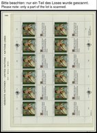 UNO - GENF KB **, 1983-89, 4 Verschiedene Kleinbogensätze: Mi.Nr. 117/8, 158/9, 165/6 Und 180/1, Pracht, Mi. 133.- - Other & Unclassified