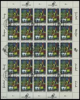 UNO - GENF 262KB O, 1995, Weltgipfel Für Soziale Entwicklung Im Kleinbogen Mit Ersttagssonderstempel, Pracht, Mi. 55.- - Other & Unclassified