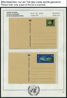 UNO - GENF **, BRIEF, Komplette Postfrische Sammlung UNO-Genf Von 1969-85 Im Blauen Spezialalbum, Jeweils In Eckrandvier - Otros & Sin Clasificación