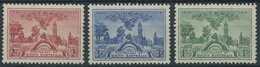 AUSTRALIEN 134-36 **, 1936, Jahrhundertfeier, Postfrischer Prachtsatz - Other & Unclassified