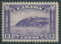 KANADA 168 **, 1932, 13 C. Zitadelle, Postfrisch, Pracht - Sonstige & Ohne Zuordnung