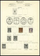 SÜDAFRIKA AB 1910 O,* , 1859-ca. 1900, Alter Sammlungsteil Südafrikanische Staaten, Insgesamt 55 Werte, Erhaltung Etwas  - Sonstige & Ohne Zuordnung