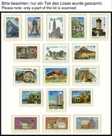 EUROPA UNION **, 1978, Baudenkmäler, Kompletter Jahrgang, Mit Allen Kleinbogen, Pracht - Autres & Non Classés