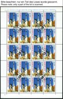 EUROPA UNION KB O, 1991, Weltraumfahrt, 12 Verschiedene Kleinbogensätze, U.a. Mit Irland Und San Marino, Pracht, Mi. 680 - Sonstige & Ohne Zuordnung