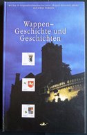 SONSTIGE MOTIVE Wappen-Geschichte Und Geschichten Mit Den 16 Originalbriefmarken Der Serie Wappen Deutscher Länder, Hera - Autres & Non Classés