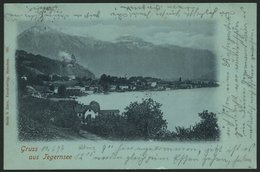 DEUTSCHLAND ETC. TEGERNSEE, Gruss Aus.. Karte Von 1899, Gebraucht - Altri & Non Classificati