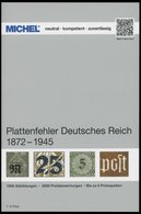 PHIL. KATALOGE Michel: Plattenfehler Katalog Deutsches Reich 1872-1945, 2. Auflage, Alter Verkaufspreis: EUR 29.80 - Filatelia