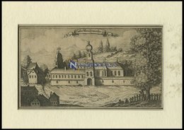RIEDENBURG: Kloster Altmühlmünster, Kupferstich Von Ertl, 1687 - Lithographies