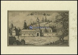 RIEDENBURG: Kloster Altmühlmünster, Kupferstich Von Ertl, 1687 - Litografia