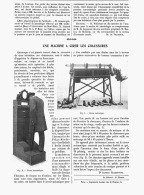 MACHINE à CIRER LES CHAUSSURES   1907 - Other & Unclassified