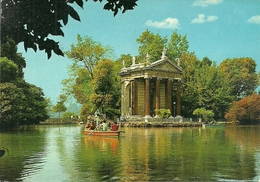 Roma (Lazio) Villa Borghese, Il Laghetto, Turisti In Barca, Le Petit Lac, The Little Lake - Parcs & Jardins