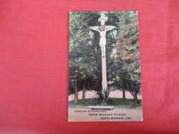 Crucifix In Cemetery  Santa Barbar Mission  California > Santa Barbara  Ref 3044 - Santa Barbara