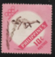 1960 ROME OLYMPIC USED STAMP FROM PHILIPPINES - Summer 1956: Melbourne