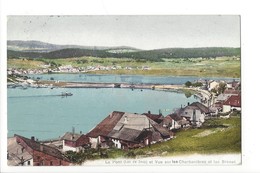 20431 - Le Pont Lac De Joux Et Vue Sur Les Charbonnières Et Lac Brenet - L'Abbaye