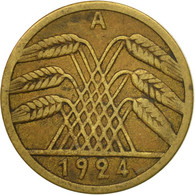 Monnaie, Allemagne, République De Weimar, 5 Rentenpfennig, 1924, Berlin, TB+ - 5 Renten- & 5 Reichspfennig