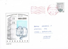 29700. Carta Entero Postal LEVOCA (Slovensko) Eslovaquia 2000 - Enveloppes