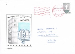 29700. Carta Entero Postal LEVOCA (Slovensko) Eslovaquia 2000 - Sobres