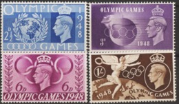 1948 LONDON OLYMPIC UNUSED STAMP FROM GREAT BRITAIN (COMPLETE SET) - Ete 1948: Londres