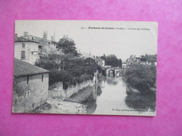 CPA 85 FONTENAY LE COMTE LE PONT DES SARDINES - Fontenay Le Comte