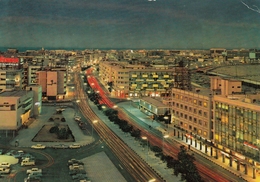 Kuwait - Fahd Al Salem Street At Night 1977 - Kuwait