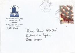 Fr Polynesie 2005 Faaa Ananas Pineapple Fruit Cover - Lettres & Documents