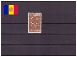 Andorre Français 1966 - MNH ** - Europa CEPT - Michel Nr. 198 Série Complète (and383) - Nuevos