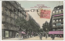 75 - TOUT PARIS 18 - #1319 - La Rue Custine Prise Du Boulevard Barbès ++++ Coll. F. FLEURY ++++ 1906 - Arrondissement: 18