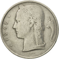 Monnaie, Belgique, 5 Francs, 5 Frank, 1948, TB+, Copper-nickel, KM:135.1 - 5 Franc
