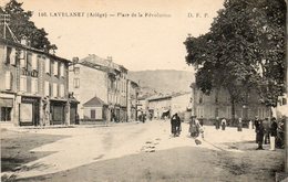 Delcampe - CPA - LAVELANET (09) - Aspect De La Bijouterie Vialle Sur La Place De La Révolution Au Début Du Siècle - Lavelanet
