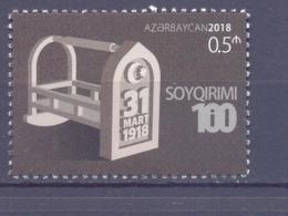 2018. Azerbaijan, 100y Of Genozide Against Azerbaijan, 1v,  Mint/** - Azerbaïjan